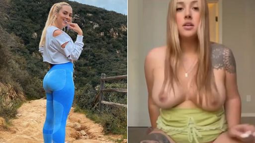 Blonde Hoe Bouncing on Dick