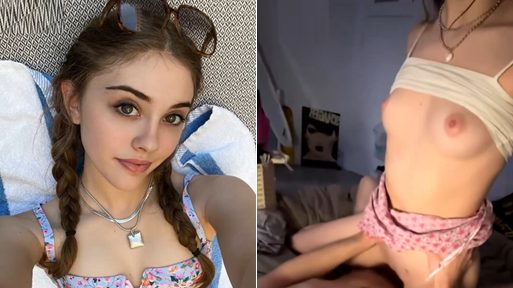 Cute Bitch Taking a Selfie while Having Sex