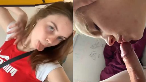 Slutty Girl Giving Head