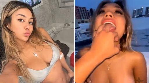 Fingered on the Balcony