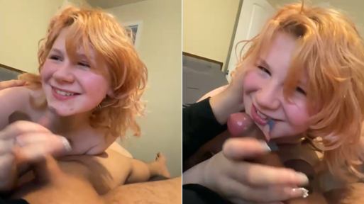 Not Innocent Girl Sucking Dick