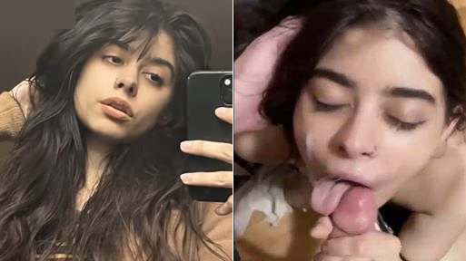 Amateur Babe Gets Jizz on Her Face