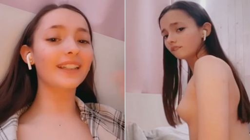 Snapchat Horny Cute Girl Leaked Naked